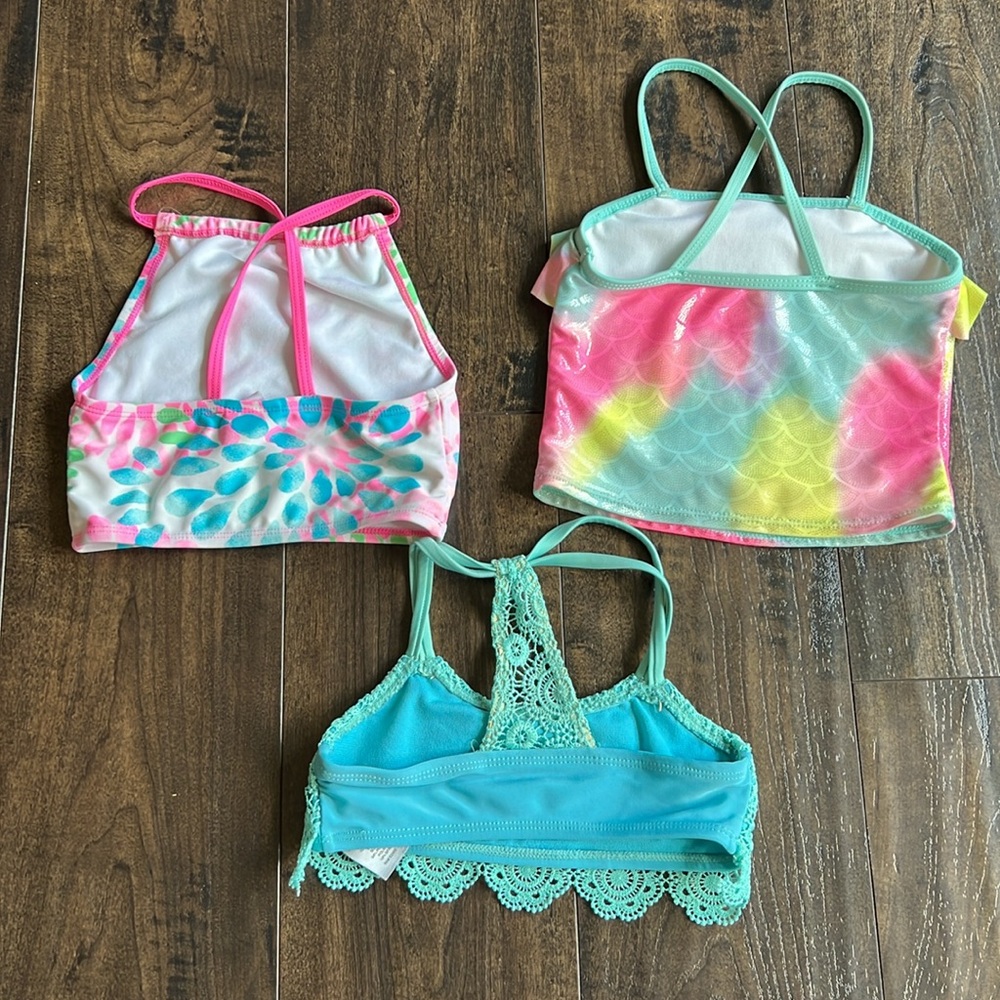 🟢3 for $12 - Multi-Color Swim Tops - Picture 2 of 5